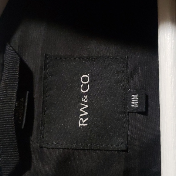 RW&CO. Woolblend Black Shacket - Picture 3 of 7